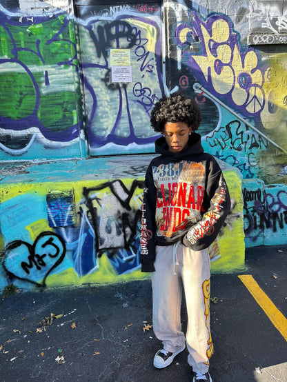 PEACE IS WAR HOODIE