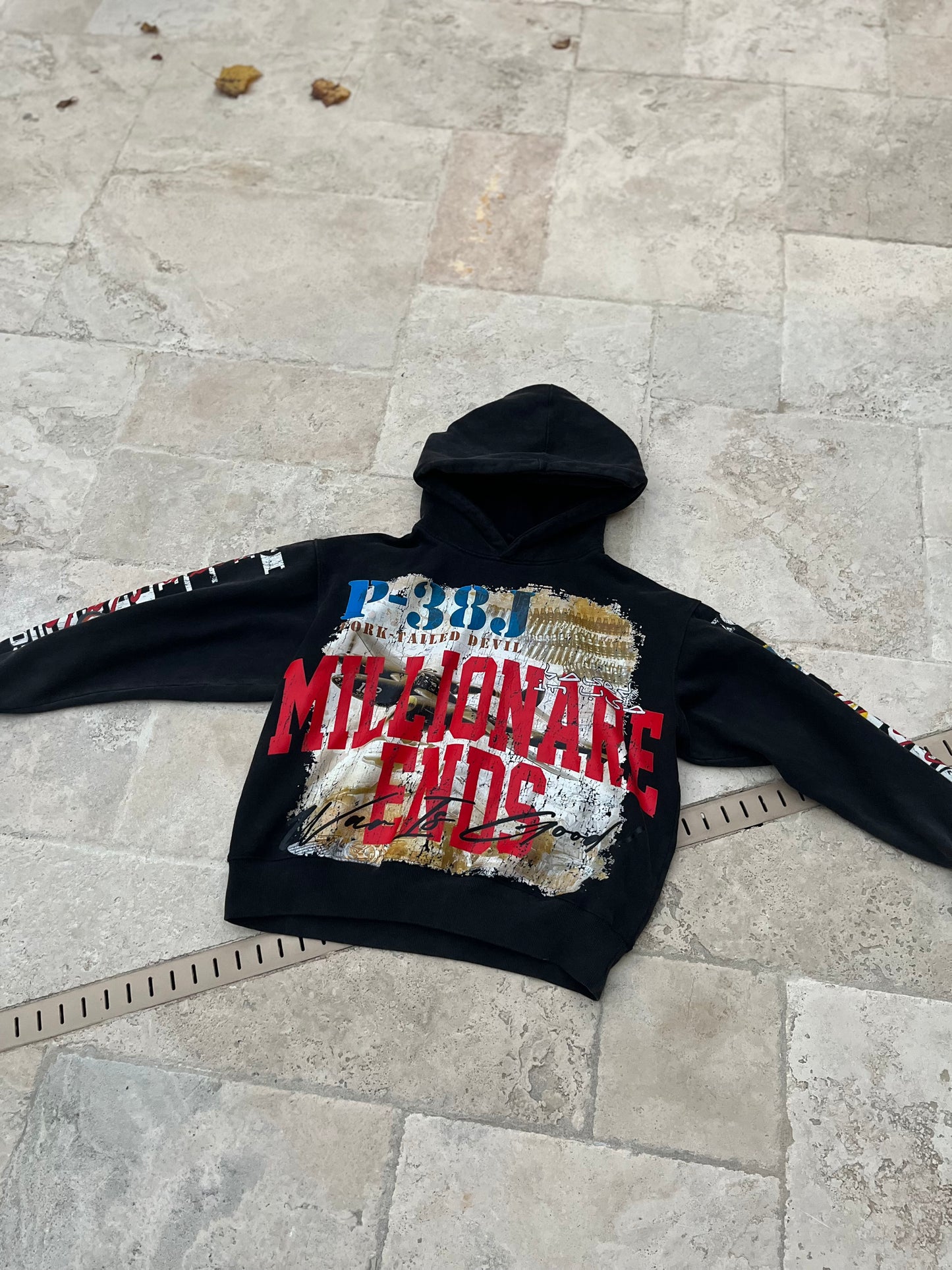 PEACE IS WAR HOODIE