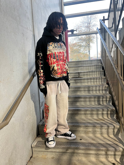 PEACE IS WAR HOODIE
